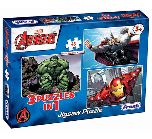 Avengers 3 x 48 Pieces